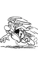 Astrix En Obelix kleurplaat 20
